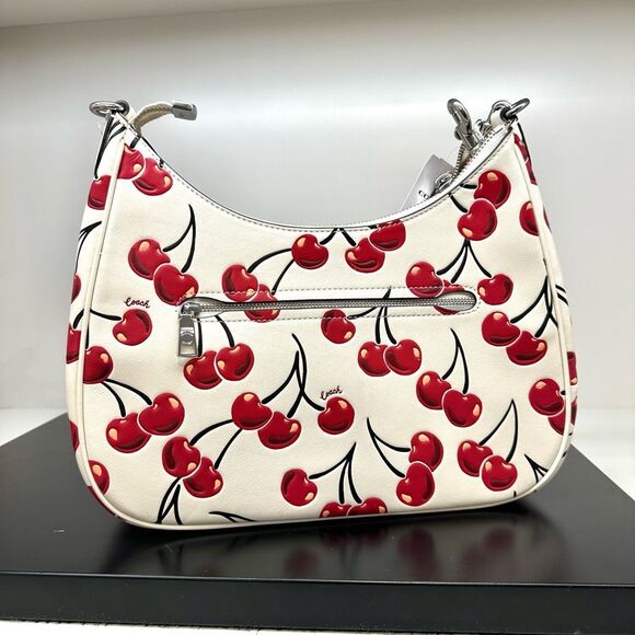 NWT❤️ COACH CY696 Teri Hobo Bag With Cherry Print CROSSBODY SATCHEL - Picture 2 of 9